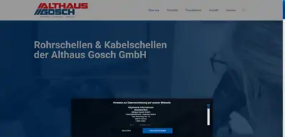 Screenshot of Karl L. Althaus GmbH & Co. KG