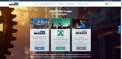 Screenshot of Karl Messer GmbH&CoKG