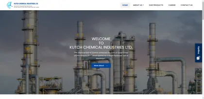 Screenshot of Kutch Chemical Industries Ltd.