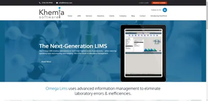 Screenshot of Khemia Software