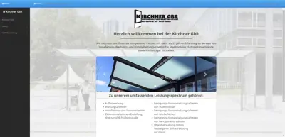 Screenshot of Kirchner GmbH  Ing.Büro f.Meßtechnik und Umweltschutz