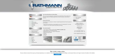 Screenshot of Walter G. Rathmann Segment-Klammerschrauben GmbH