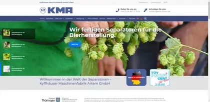 KMA Kyffhäuser Maschinenfabrik Artern GmbH