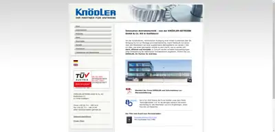 Screenshot of K.& A. Knödler GmbH