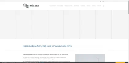 Screenshot of Kötter Consulting Engineers KG