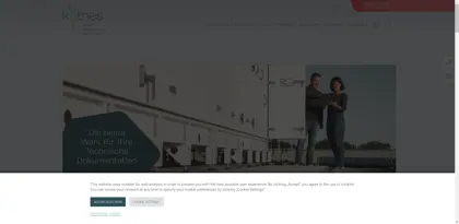 Screenshot of kothes GmbH