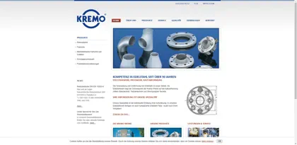 Screenshot of Kremo-Werke Hermanns GmbH & Co KG