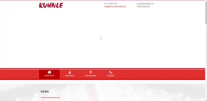 Screenshot of Kuhnle GmbH