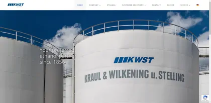 Screenshot of Kraul & Wilkening u. Stelling KG-GmbH & Co. (KWST)