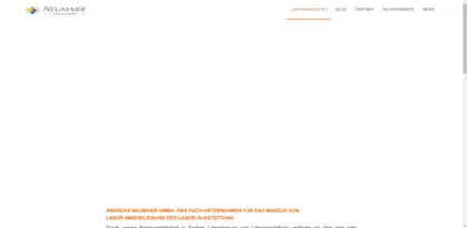 Screenshot of Andreas Neumaier GmbH