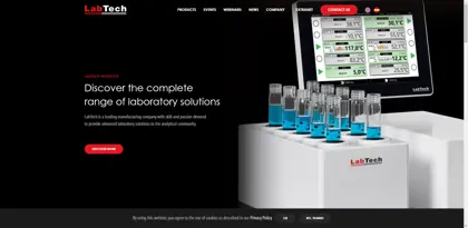 Screenshot of LabTech S.r.l.