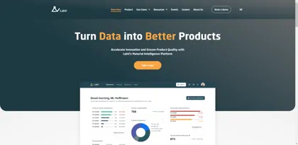 Screenshot of LabV Intelligent Solutions GmbH