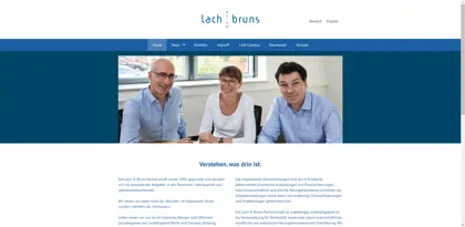 Screenshot of Lach & Bruns Partnerschaft