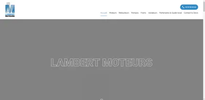 Screenshot of LAMBERT MOTEURS