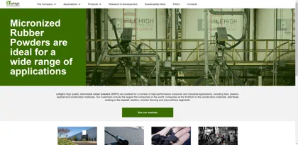 Screenshot of Lehigh Technologies, Inc