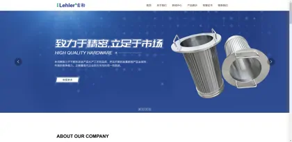 Screenshot of Qingdao Leile Filtration Technology Co., Ltd.