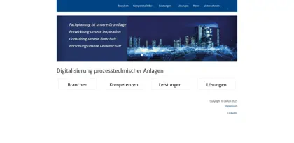 Screenshot of LeiKon GmbH