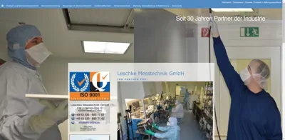 Screenshot of Leschke Messtechnik GmbH