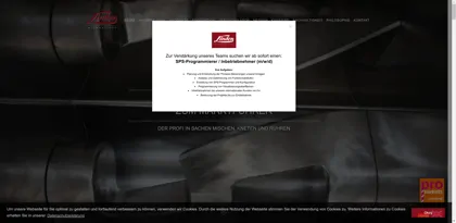 Screenshot of Hermann Linden Maschinenfabrik GmbH & Co KG