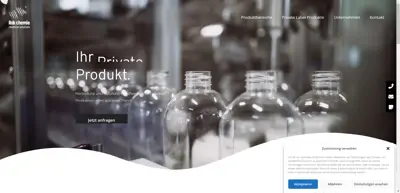 Screenshot of Link Chemie + Service GmbH