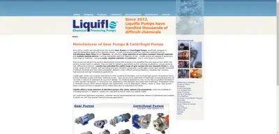 Screenshot of Liquiflo Equipment Co.