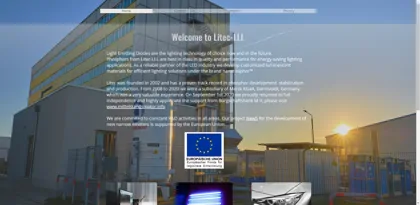 Screenshot of LITEC-LLL GmbH