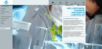 Screenshot of LMS Labor- und Messgeräte GmbH