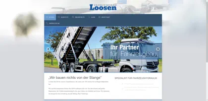 Screenshot of Carl Loosen GmbH & Co KG