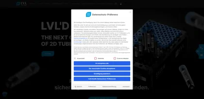 Screenshot of LVL technologies GmbH & Co.KG