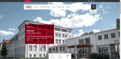 Screenshot of Mahr GmbH