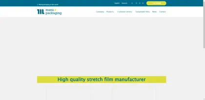 Screenshot of Manuli Stretch Deutschland GmbH