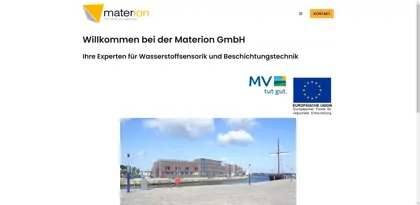 Screenshot of Materion GmbH