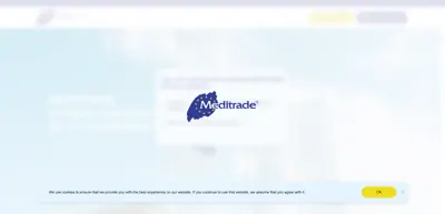 Screenshot of Meditrade AG