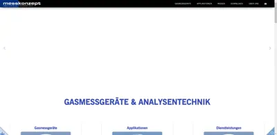 Screenshot of MessKonzept GmbH