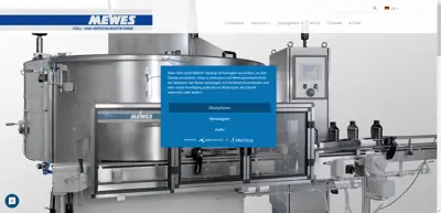 Screenshot of Mewes GmbH