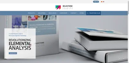 Screenshot of Milestone srl