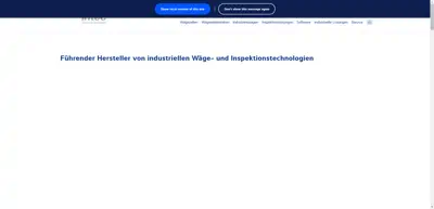 Screenshot of Minebea Intec GmbH