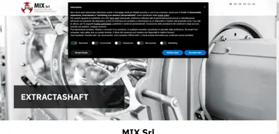 Screenshot of Mix S.r.l.