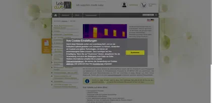 Screenshot of msscientific Chromatographie-Handel GmbH