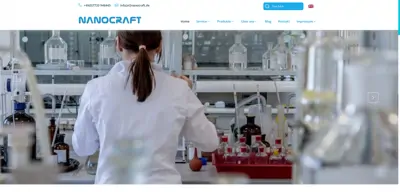 Screenshot of NanoCraft