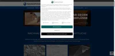 Screenshot of nanopool GmbH