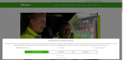 Screenshot of Nehlsen GmbH & Co. KG