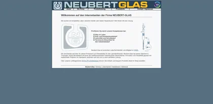 Screenshot of Neubert-Glas e.K.