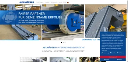 Screenshot of Neuhäuser GmbH