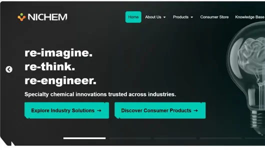 Screenshot of Nichem Solution