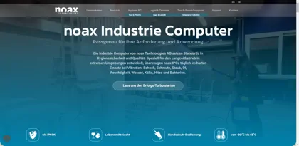 Screenshot of noax Technologies AG