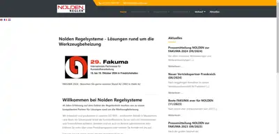 Screenshot of Nolden Regeltechnik GmbH