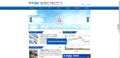 Screenshot of Nantong Acetic Acid Chemical Co., Ltd