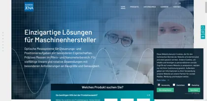 Screenshot of Numerik Jena GmbH