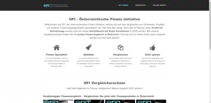 Screenshot of ofi Technologie & Innovation GmbH